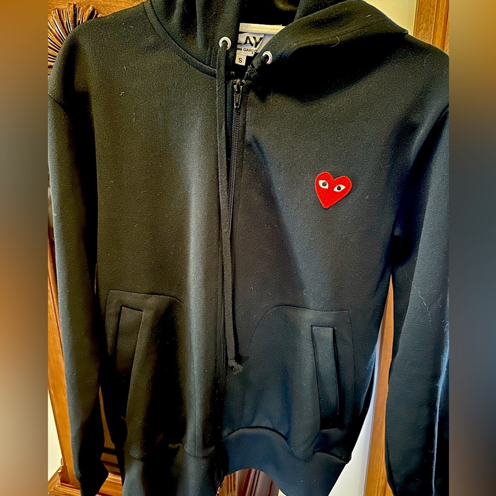 Comme de Garçons zipper sweatshirt